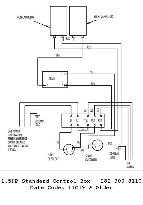 franklin electric 1 2 hp control box wiring diagram|franklin electric 275411102.